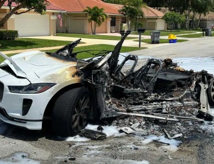 Now Jaguar I-Pace EVs Are Catching On Fire