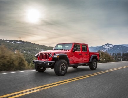 2022 Jeep Gladiator Recalled Over Transmission Problems