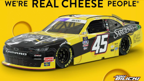 Josh Bilicki Chevrolet NASCAR in new Sargento Cheese livery