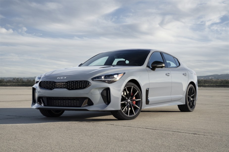 The Kia Stinger is a contender for the best full-size car according to KBB.