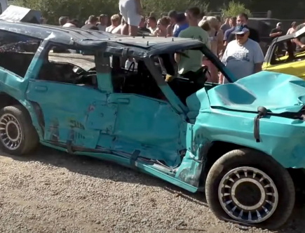 What If Your Stolen Collectible Car Ended Up In A Demolition Derby?