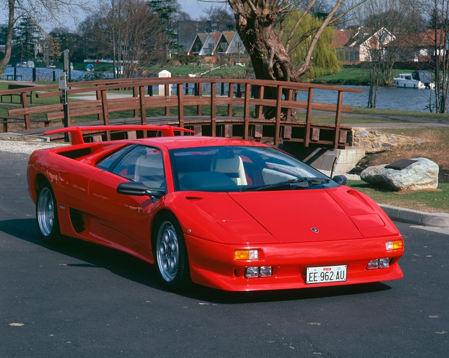 The Lamborghini Diablo is one of the coolest F1 safety cars ever.