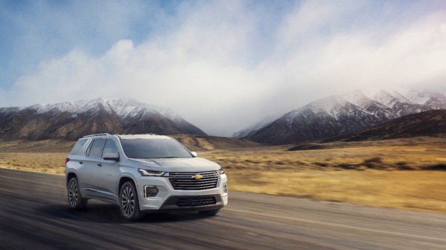 Midsized SUVs with the most cargo space like the 2022 Chevrolet Traverse