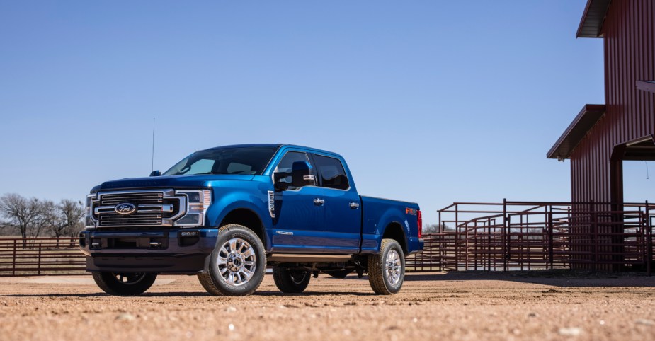 Pickup truck with the best resale value in 2022 include this Ford F-250