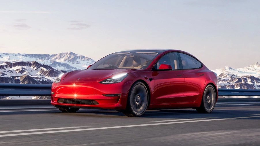 2022 Tesla Model 3 safe