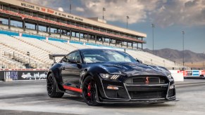 The Mustang Shelby GT500 CODE RED is the most powerful Shelby Mustang ever and a serious track car.