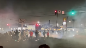 Street takeover Compton