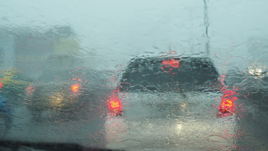 Traffic in Heavy Rain