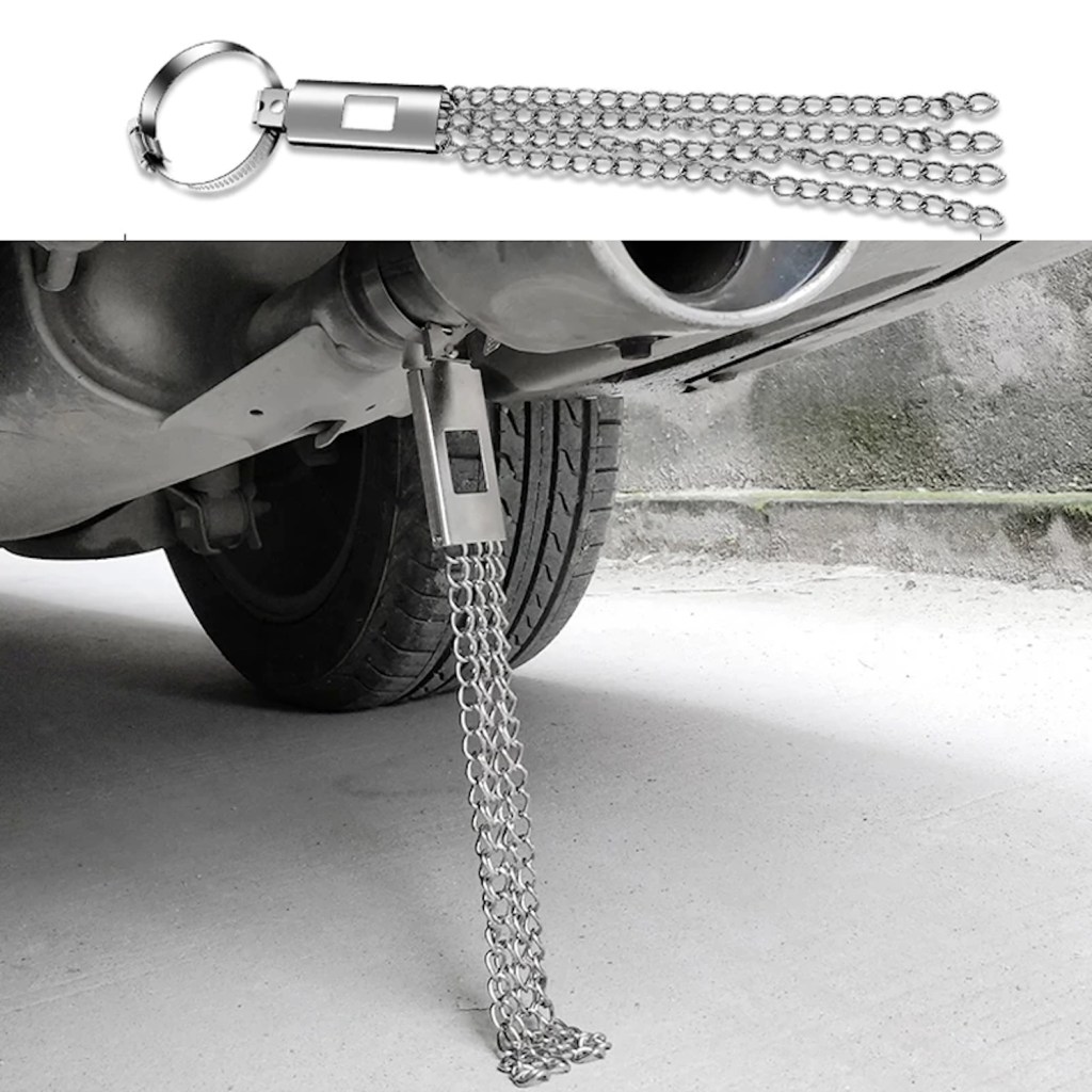 Why Do Some Trucks Have Chains Dragging Along the Road?