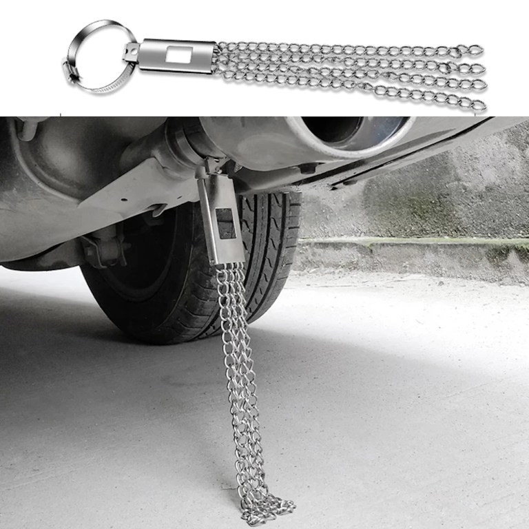 Why Do Some Trucks Have Chains Dragging Along the Road?
