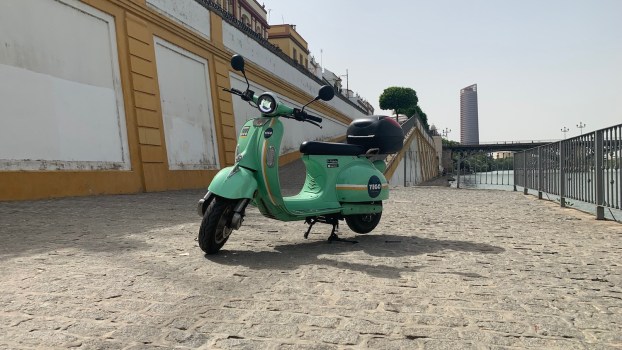 Take Your Mediterranean Vacation to the Next Level by Renting This Vespa-Like Electric Scooter