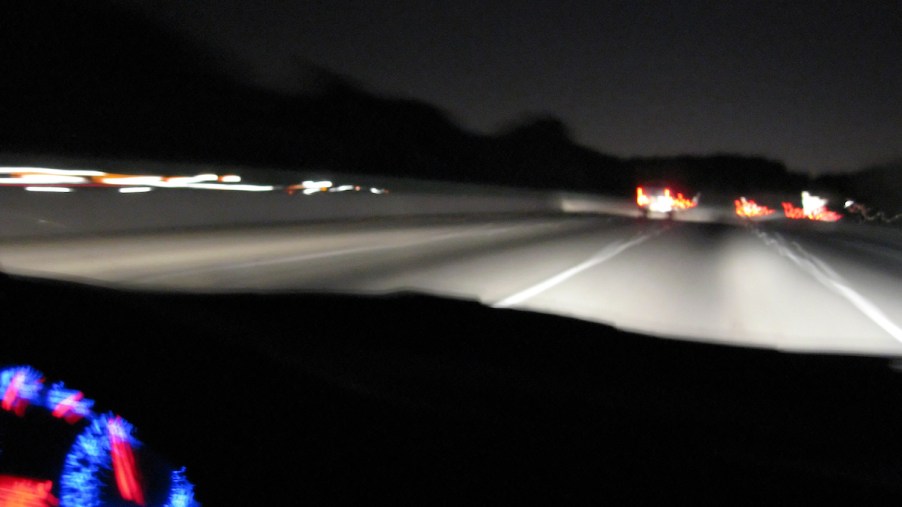 driving at night, traveling at night, night driving