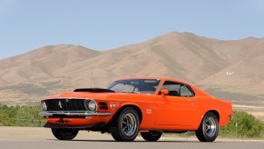 A 1970 Ford Mustang Boss 429 is a sought after muscle car with one of the biggest engines in Mustang history.