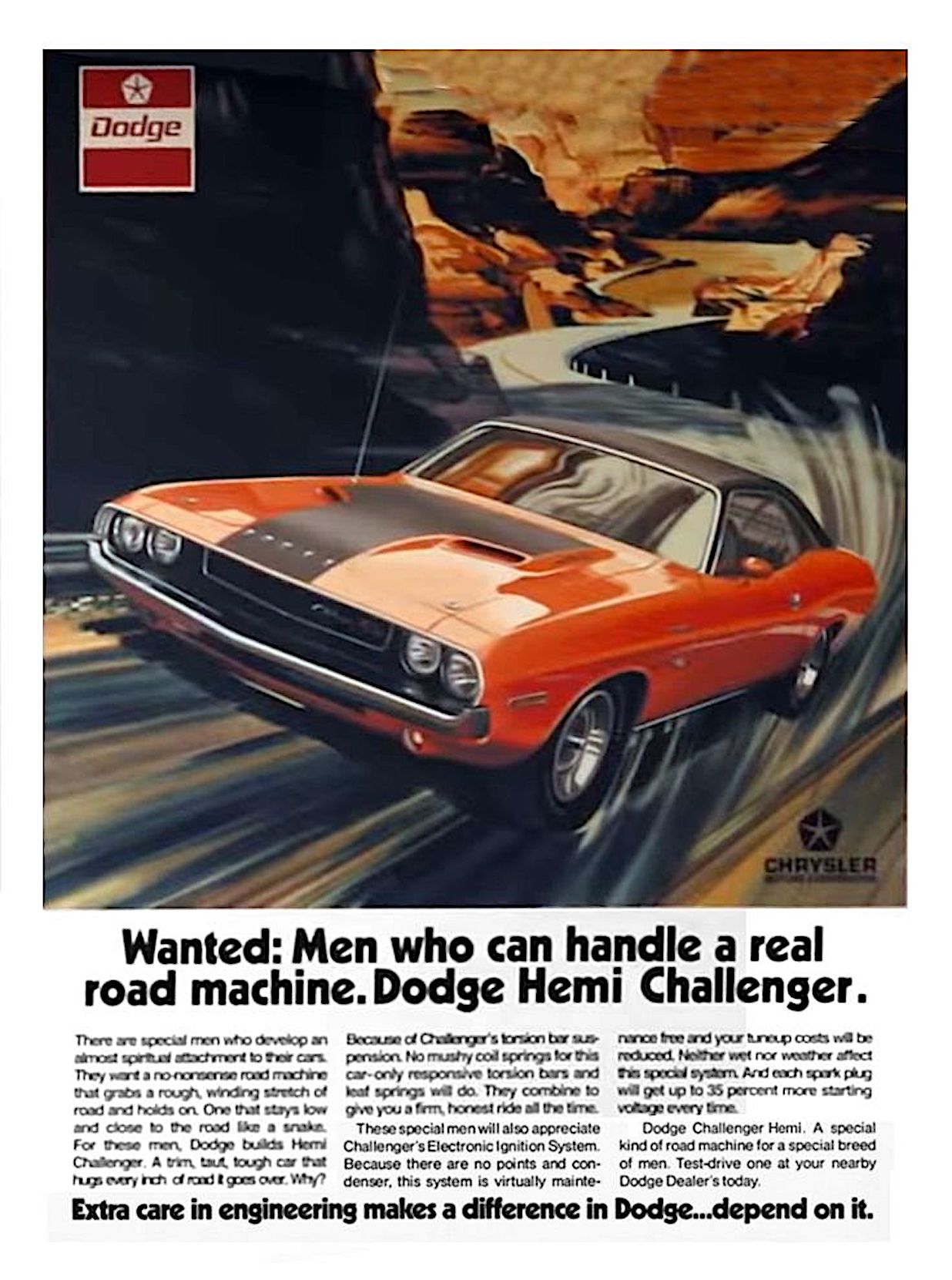 Challenger advertising