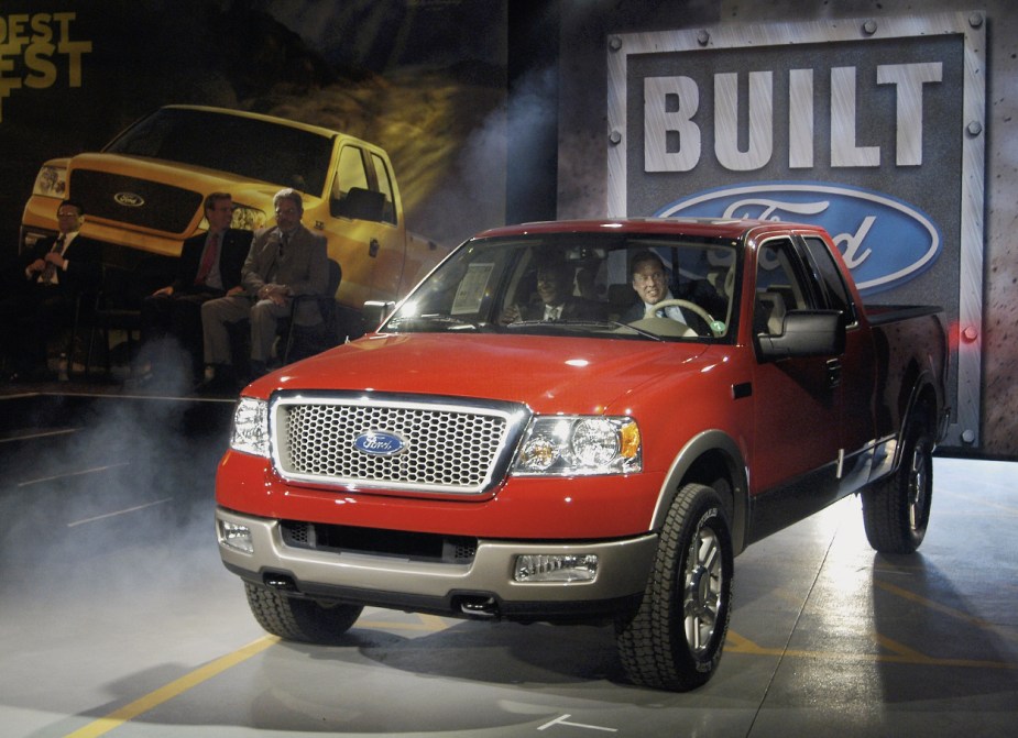 A 2004 Ford F-150 pickup is revealed, but it might be unreliable.