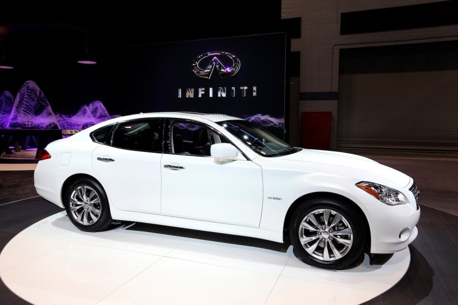 The 2014 Infiniti Q70 at the 106th Annual Chicago Auto Show