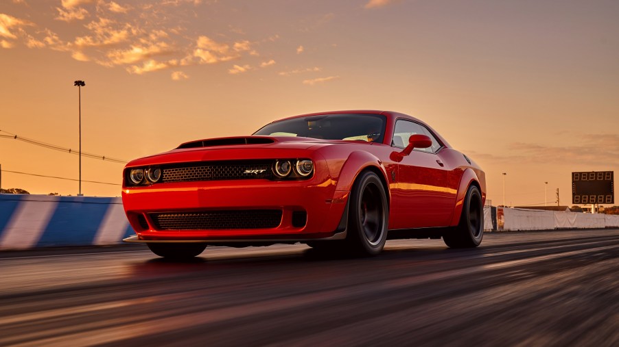 The 2018 Dodge Demon was banned from NHRA competition until just recently.