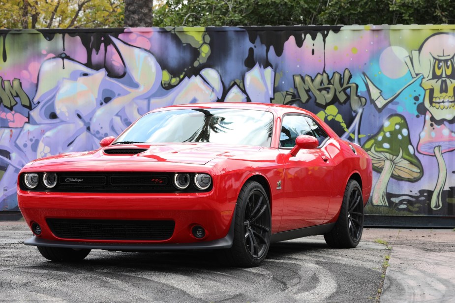 The Dodge Challenger 1320 is one of the used muscle cars faster than a new Ford Mustang GT.