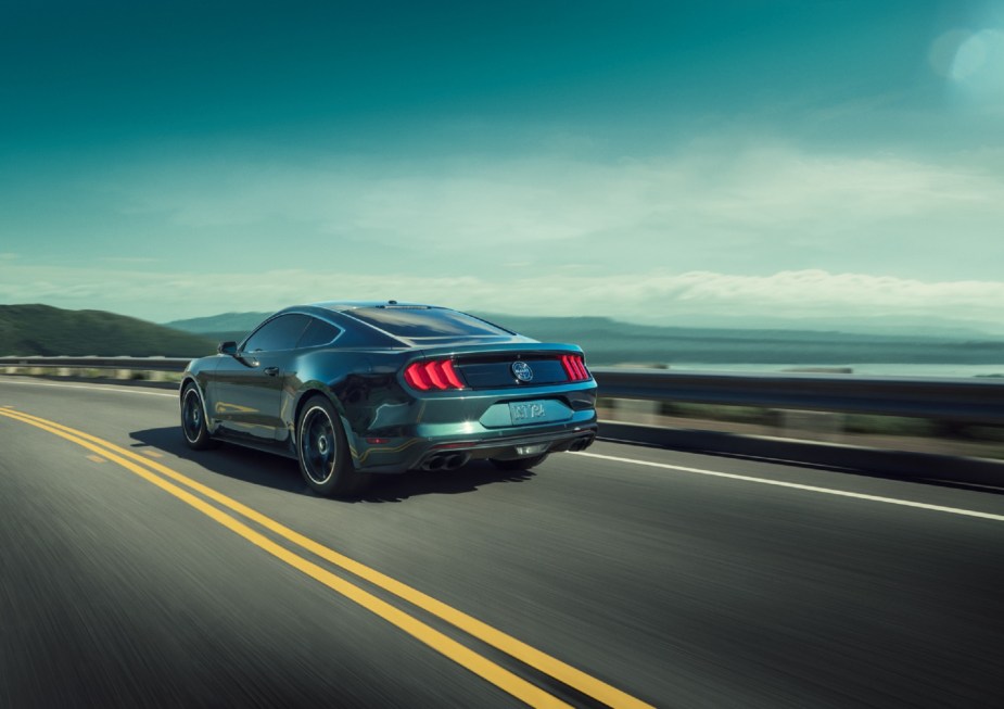 The old S550 Ford Mustang offers special editions like the Bullitt that the new car doesn't yet. 