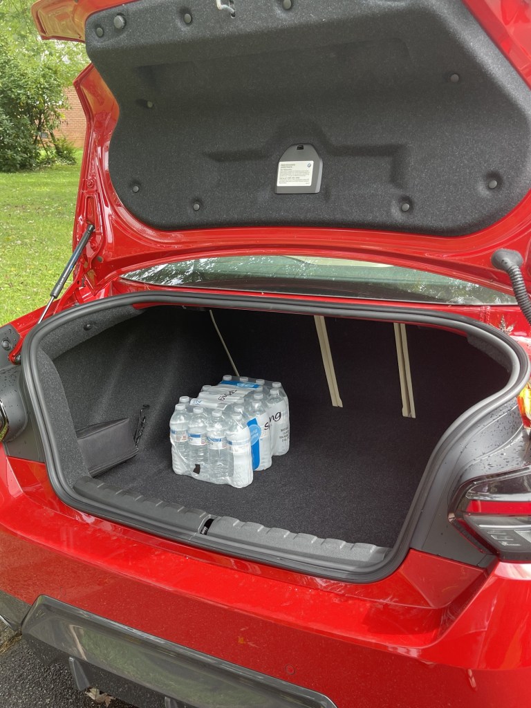 2022 BMW 230i trunk space