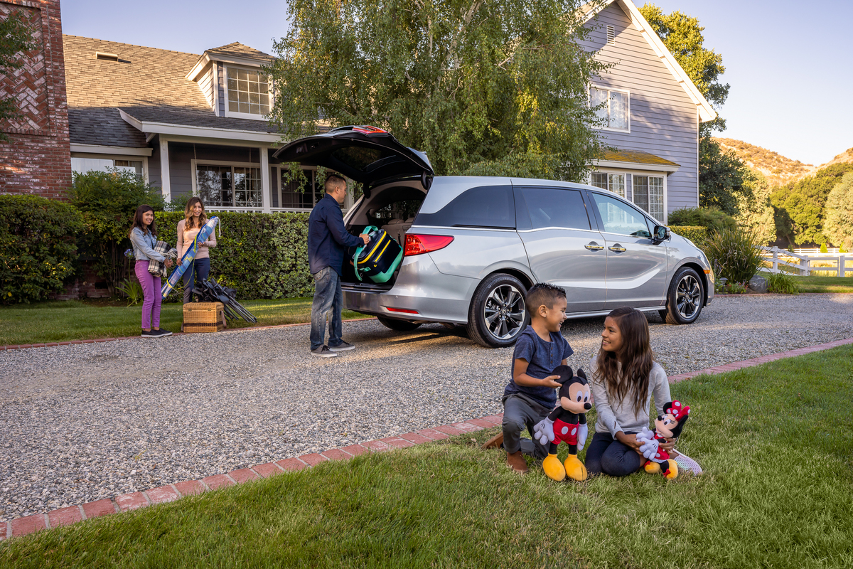 2022 Honda Odyssey: families with dogs