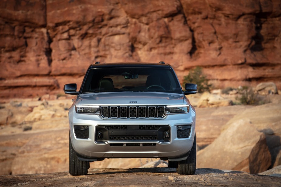 The 2022 Jeep Grand Cherokee SUV photographed here