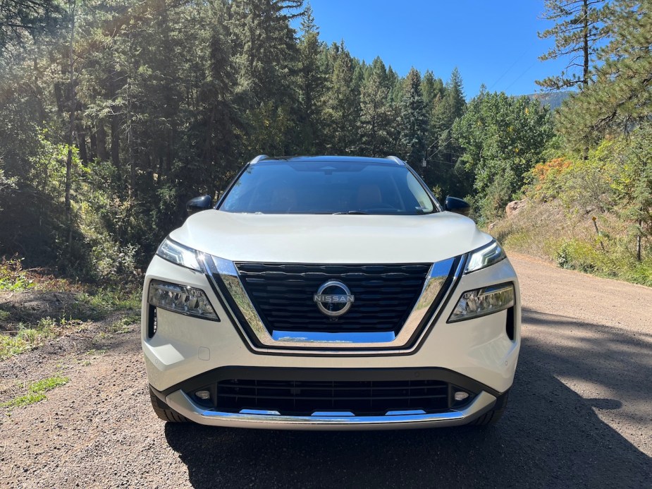 A front view of the 2022 Nissan Rogue