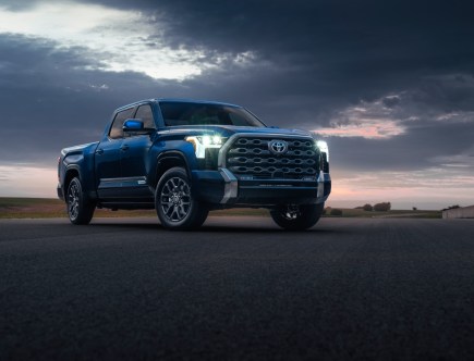 The 2022 Toyota Tundra Is the Only Truck to Get IIHS Top Safety Pick Plus Award