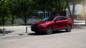 2022 Toyota Venza in red