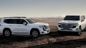 Two Toyota Land Cruiser models show off their ruggedness. But, they aren't available in the States.