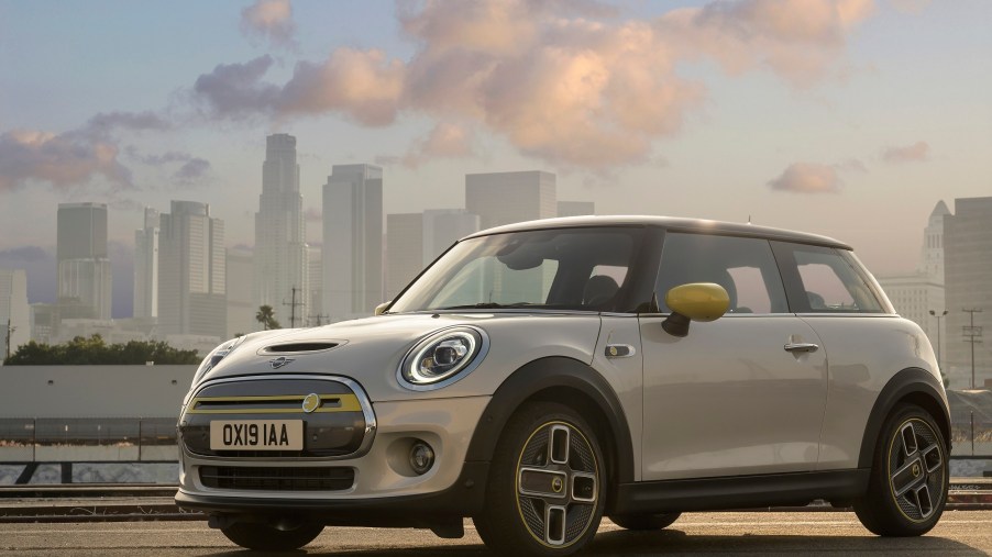 The 2023 Mini Electric is a cheap EV with sporty credentials that the 2023 Nissan LEAF doesn't have.