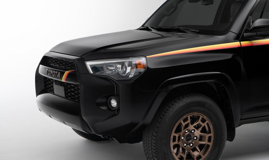 Front half of the 2023 Toyota 4Runner 40th Anniversary