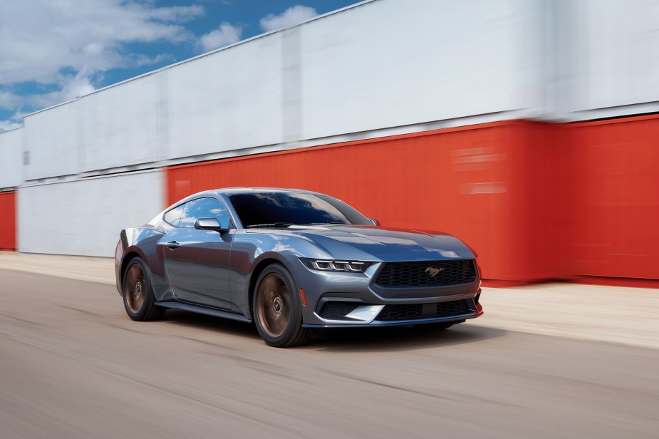The 2024 Ford Mustang won't have AWD, despite long-running rumors that a hybrid Mustang AWD application might be sold. 