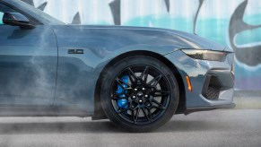 2024 Ford Mustang Colors include Brembo brake color options.