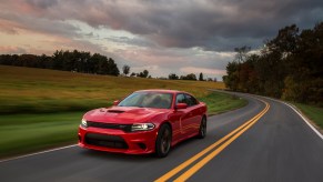 The 2015 Dodge Charger SRT Hellcat is even quicker than the Challenger SRT Hellcat on the list of the fastest used muscle cars.