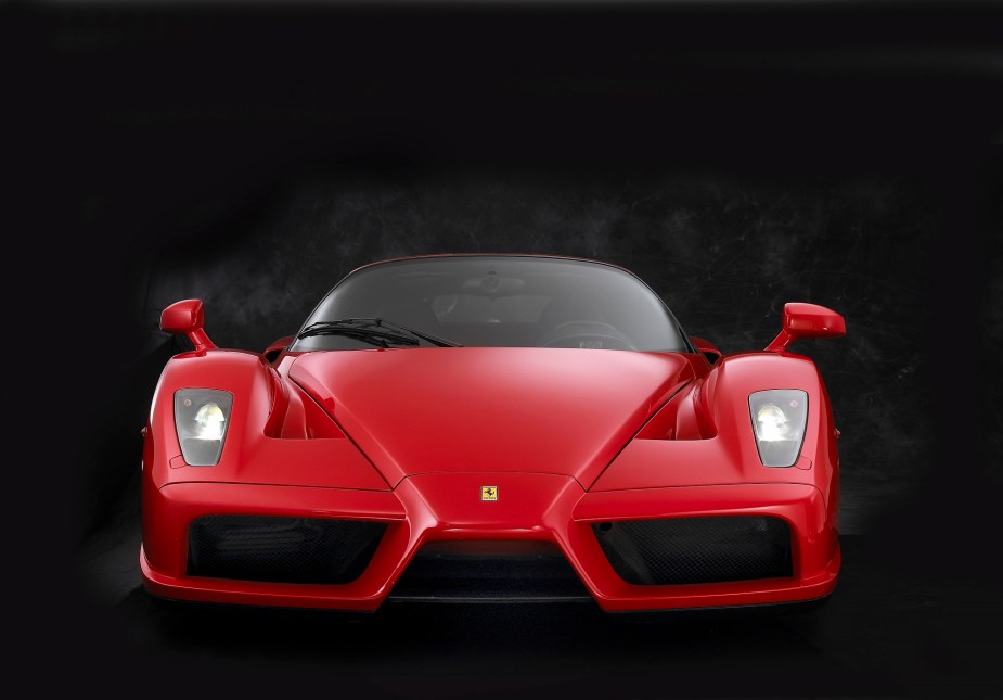 The Ferrari Enzo is fast, but its less powerful and slower to 60 mph than newer Ferraris.