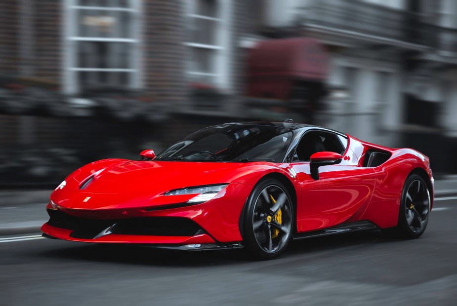 The Ferrari SF90 Stradale is the most powerful and fastest Ferrari in the lineup.