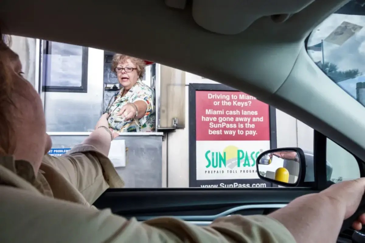 Florida toll booth