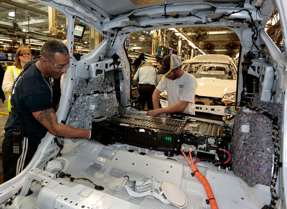 Ford hybrid assembly line