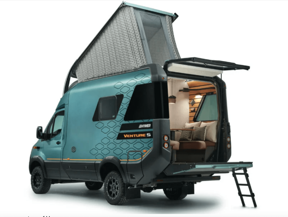 Hymer Venture S Solarbetriebener Campinganhänger für Off Grid