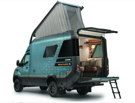 Hymer Venture S Solar-Powered Camper For Extreme Off-Grid