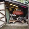 1966 Jaguar E-Type barn find as found, still taken apart