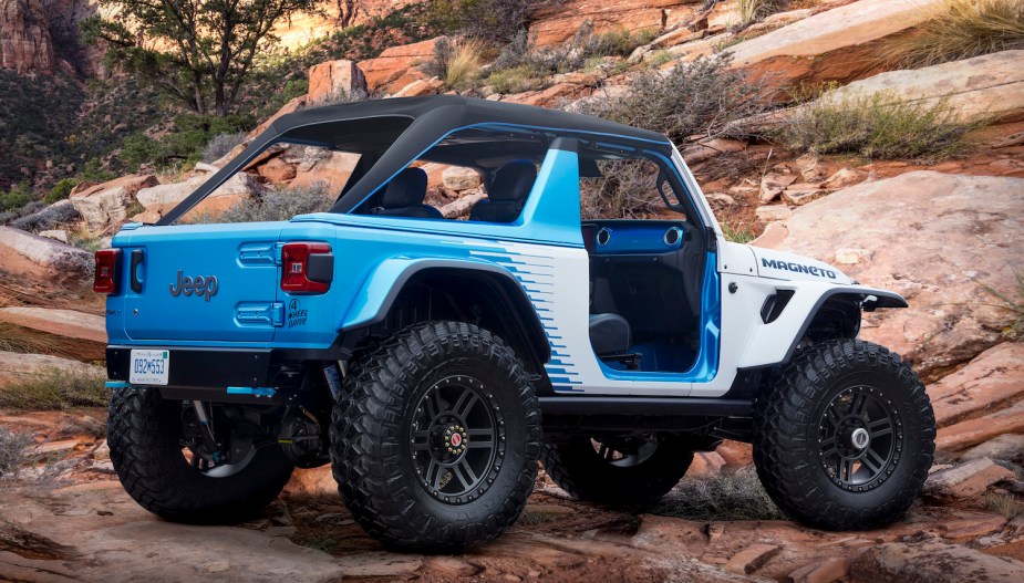 This Jeep Wrangler Magneto 2.0 Concept took Moab by storm