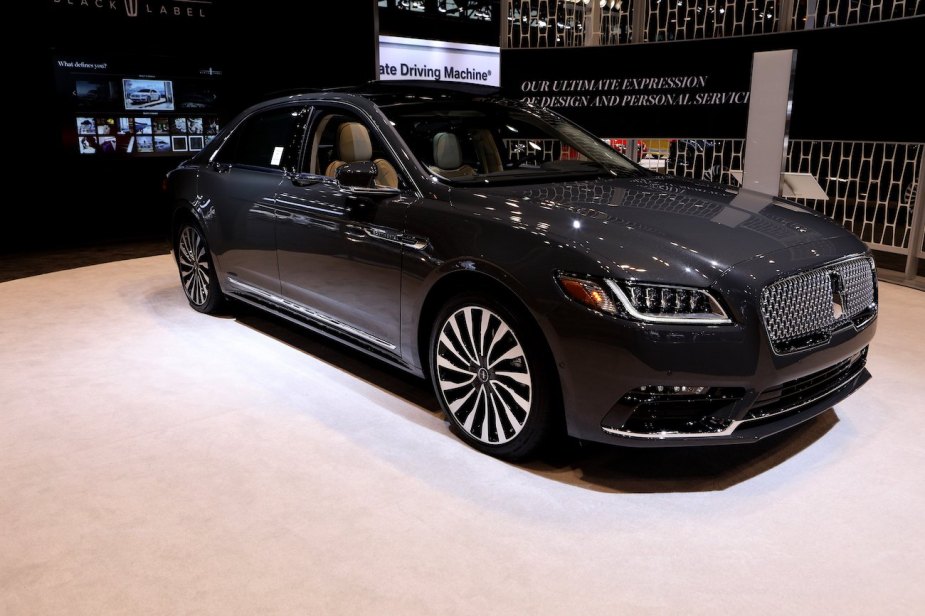 2018 Lincoln Continental is featured at the 110th Annual Chicago Auto Show.