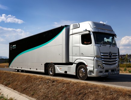 Mercedes-AMG Formula 1 Team Cut Freight Emissions by 89% During Biofuel Trial