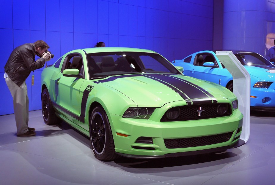 The Ford Mustang Boss 302 and Laguna Seca are two special edition Mustangs without Shelby badges.
