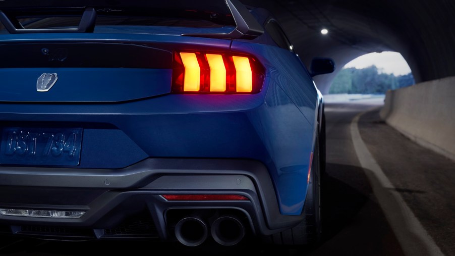 The Ford Mustang Dark Horse is a new track-ready Mustang in the nameplates upcoming lineup.