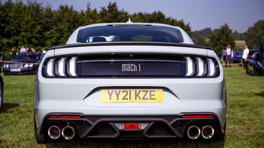 The Mustang Mach 1 offers a modern alternative to the Shelby GT350.