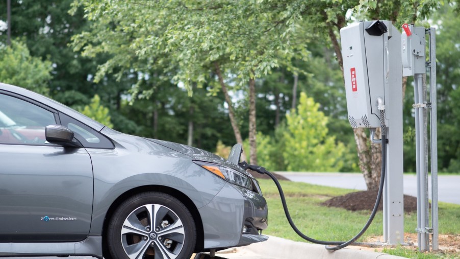 The Nissan Leaf bidirectional charging helps reduce ownership costs