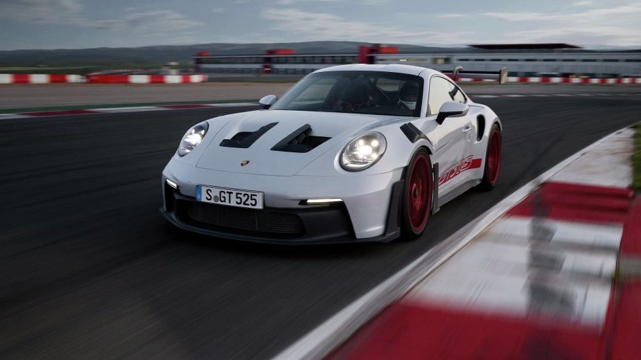 The Porsche 911 GT3 RS is one of the best sounding cars, taking on the likes of Ferrari sounds.